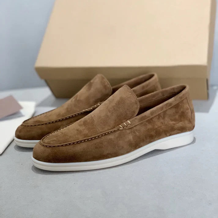 Monark™ | ELEGANZO Loafers i mocka