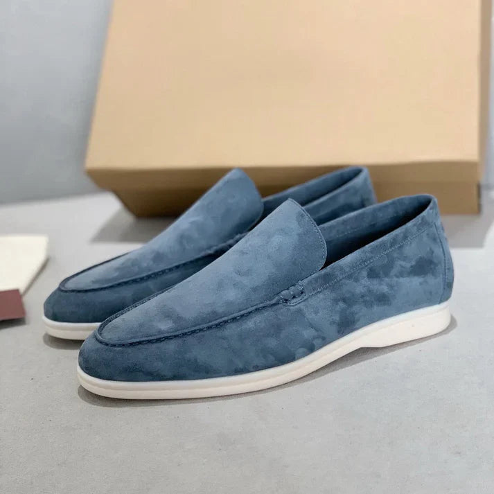 Monark™ | ELEGANZO Loafers i mocka