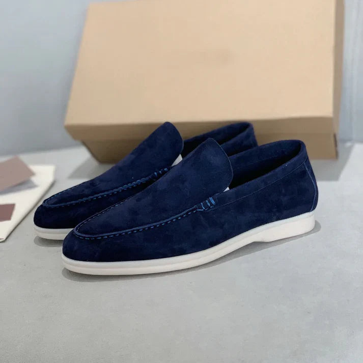 Monark™ | ELEGANZO Loafers i mocka