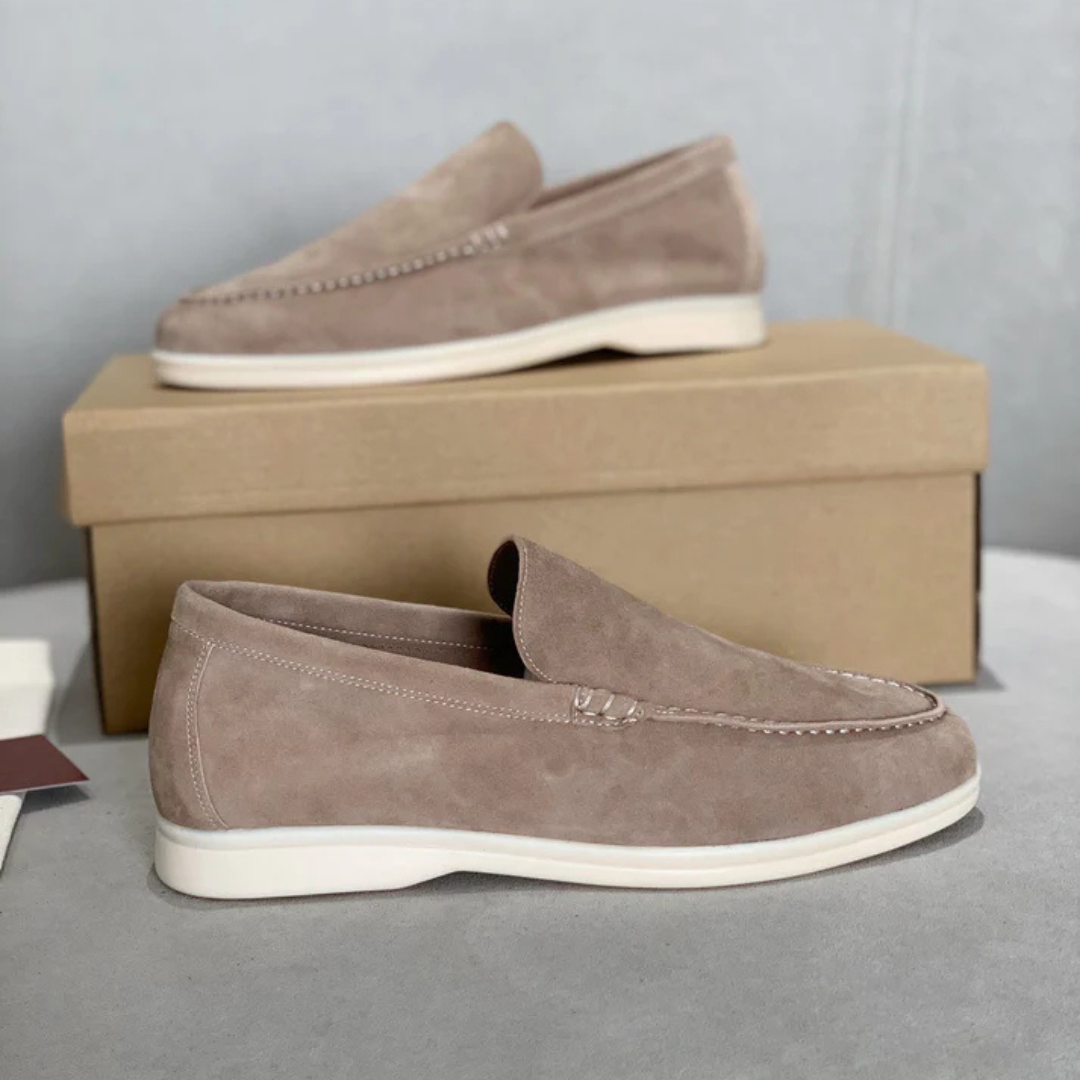 Monark™ | ELEGANZO Loafers i mocka