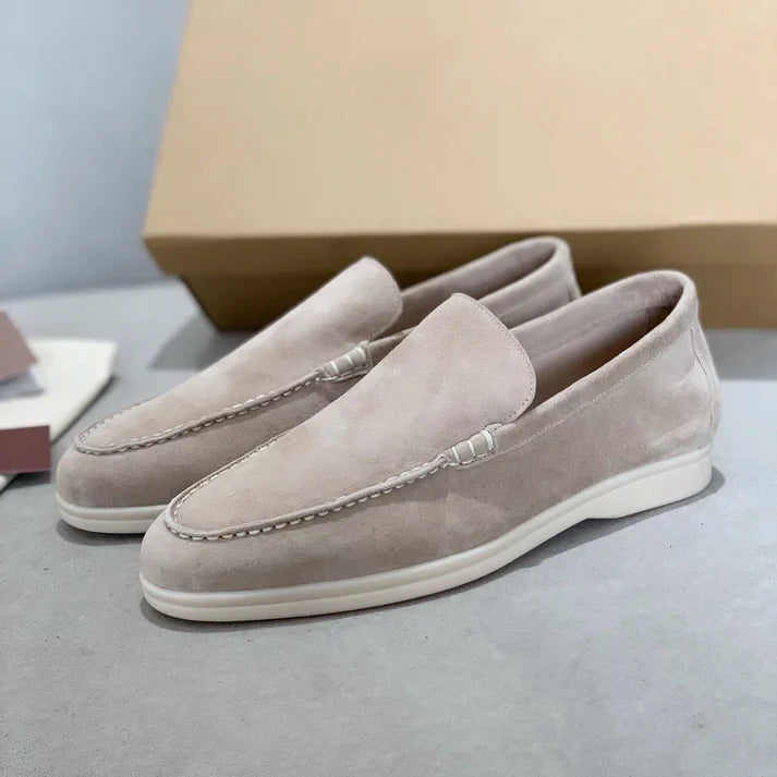 Monark™ | ELEGANZO Loafers i mocka