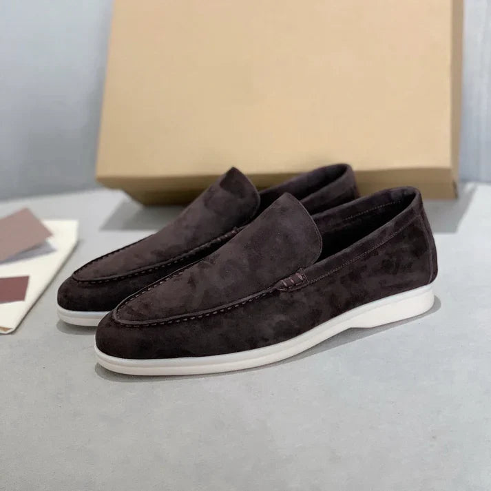 Monark™ | ELEGANZO Loafers i mocka